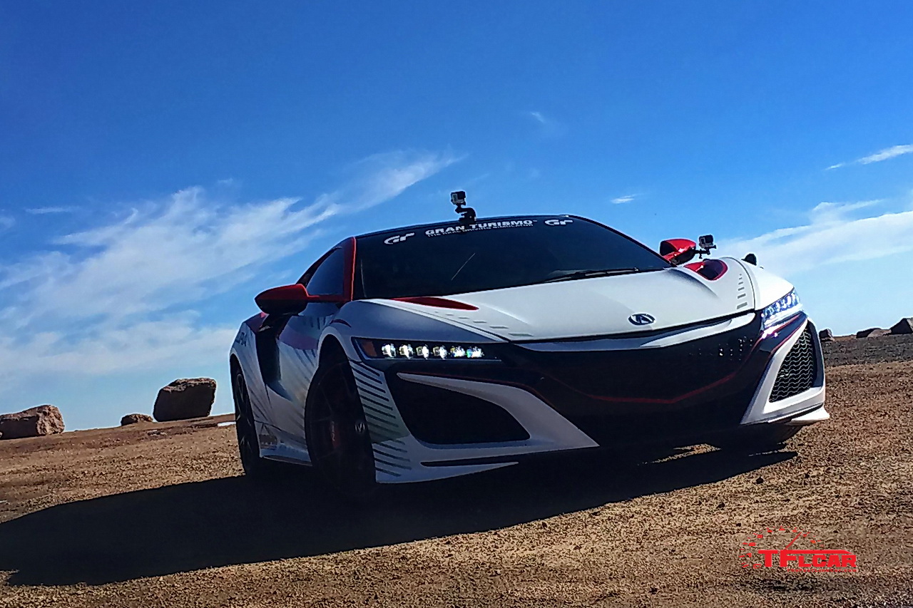 Up Close And Personal With The Acura Nsx Pikes Peak Pace Car Video