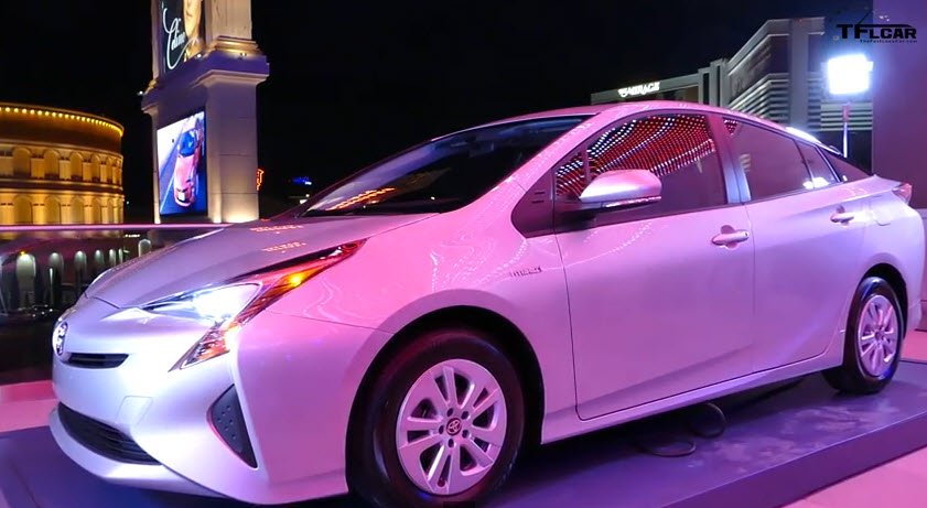 Next Generation 2016 Toyota Prius Premiere At Las Vegas Video The