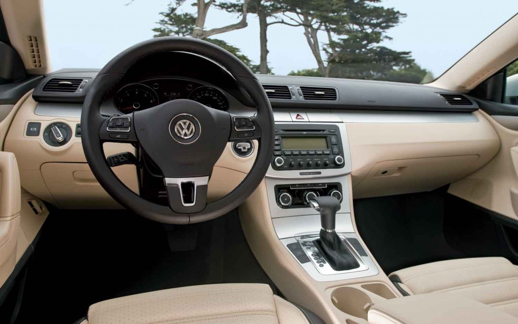 Volkswagen Cc Interior The 2013 Volkswagen CC is a sexy sedan wearing a sports coupe suit