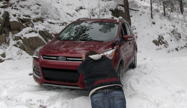 Ford escape off road test #3