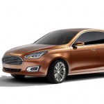ford escort concept 2013 shanghai front