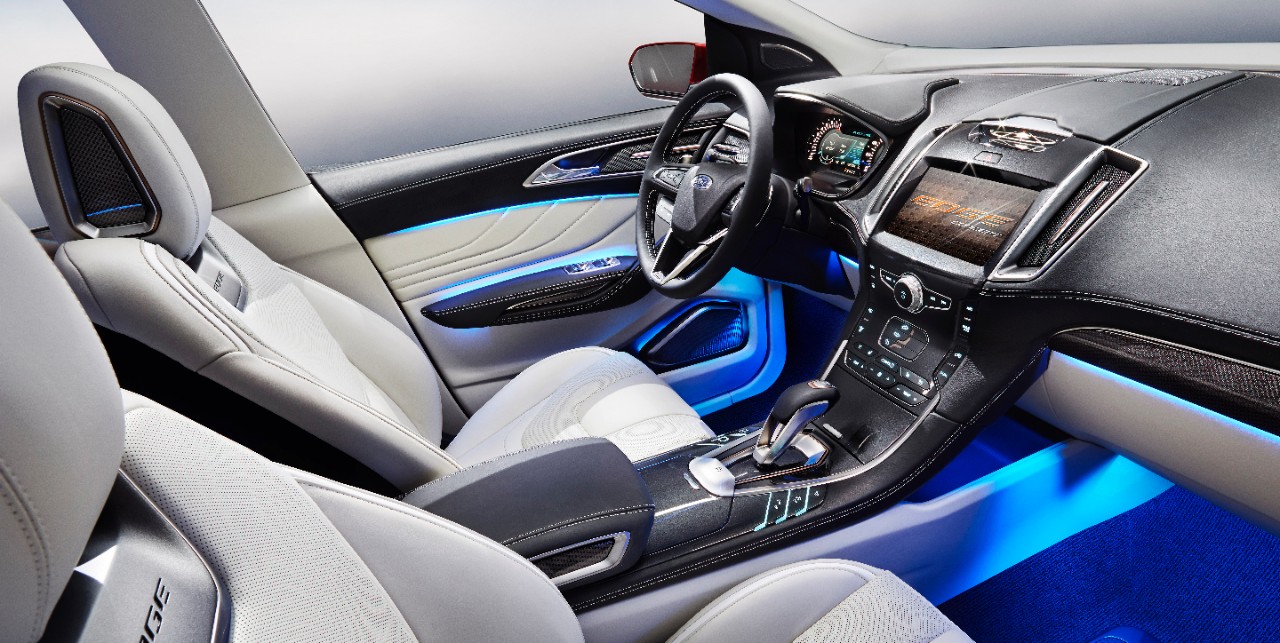 2015 Ford Edge Sport Interior Wallpapers Titan