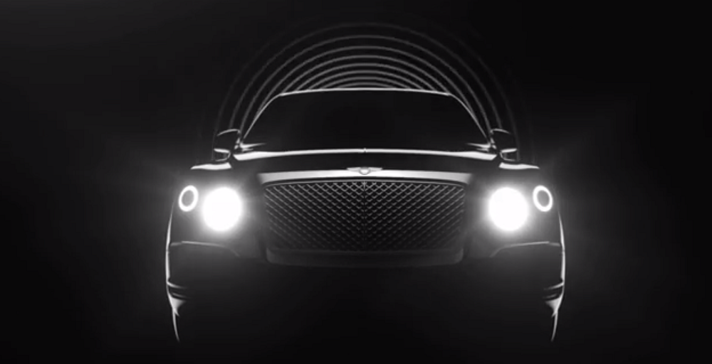 Bentley SUV Teased In Video Sneak Peek - TFLcar