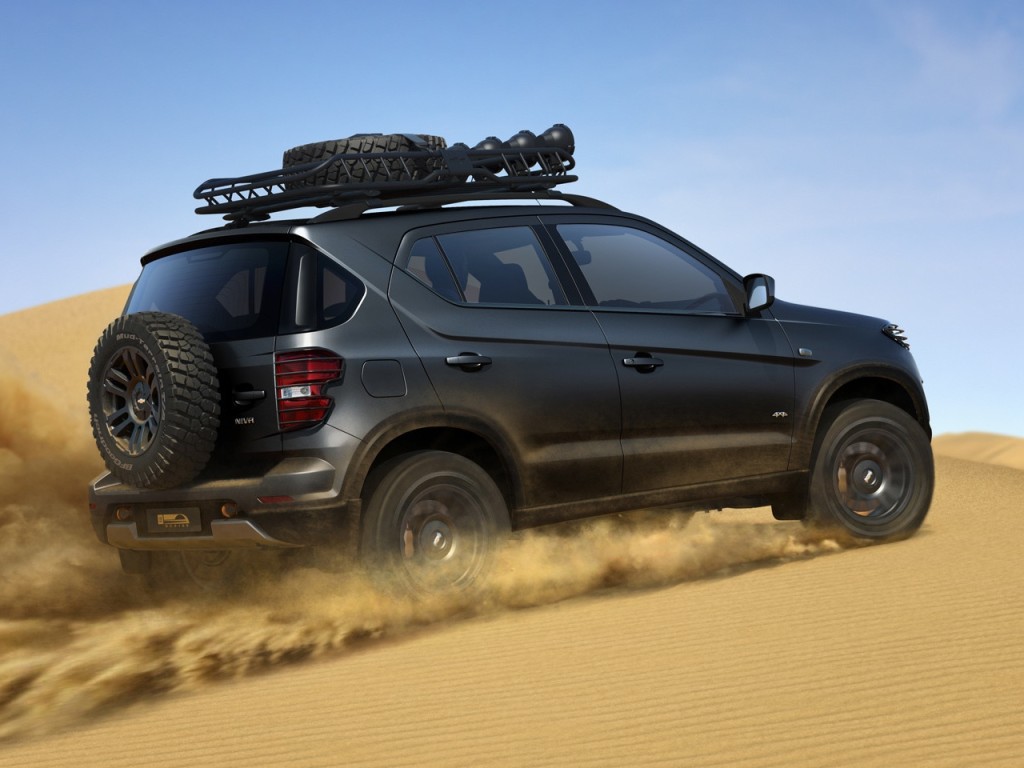 Моделька chevrolet niva