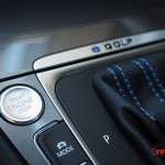 2015 VW e-Golf start/stop button