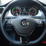 2015 VW e-Golf flat bottom steering wheel