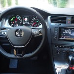 2015 VW e-Golf interior