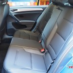 2015 VW e-Golf 60/40 split folding back seats