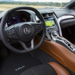 Acura NSX saddle interior
