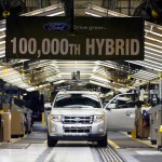 Ford Escape 100,000 hybrids produced