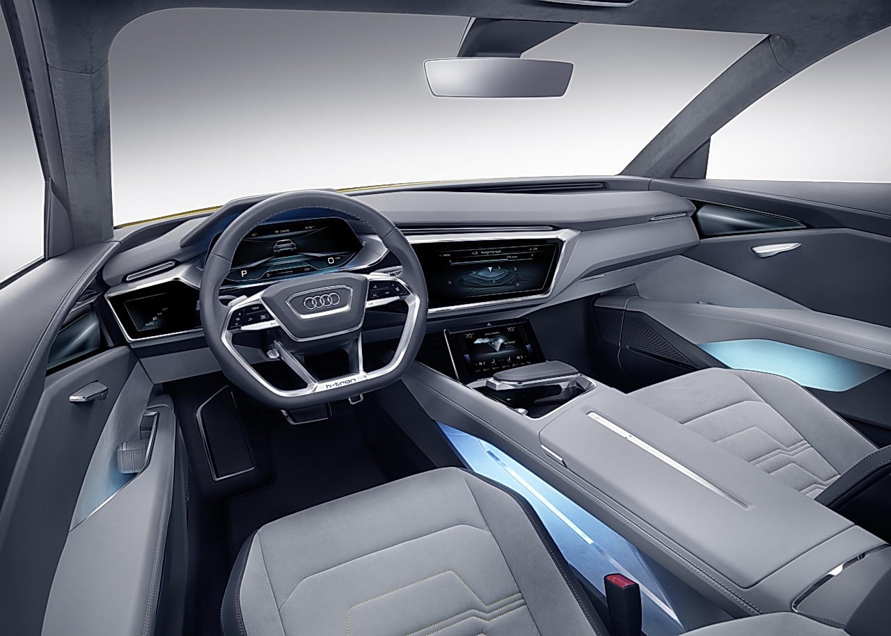 Audi h-tron quattro concept interior
