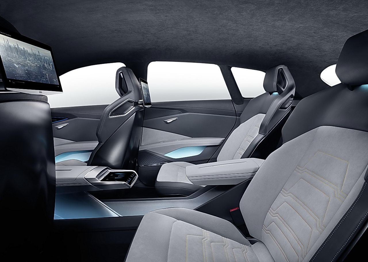 Audi h-tron quattro concept interior