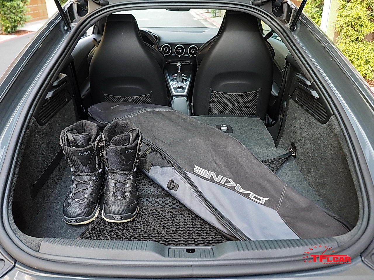 2016 Audi TTS quattro rear cargo area