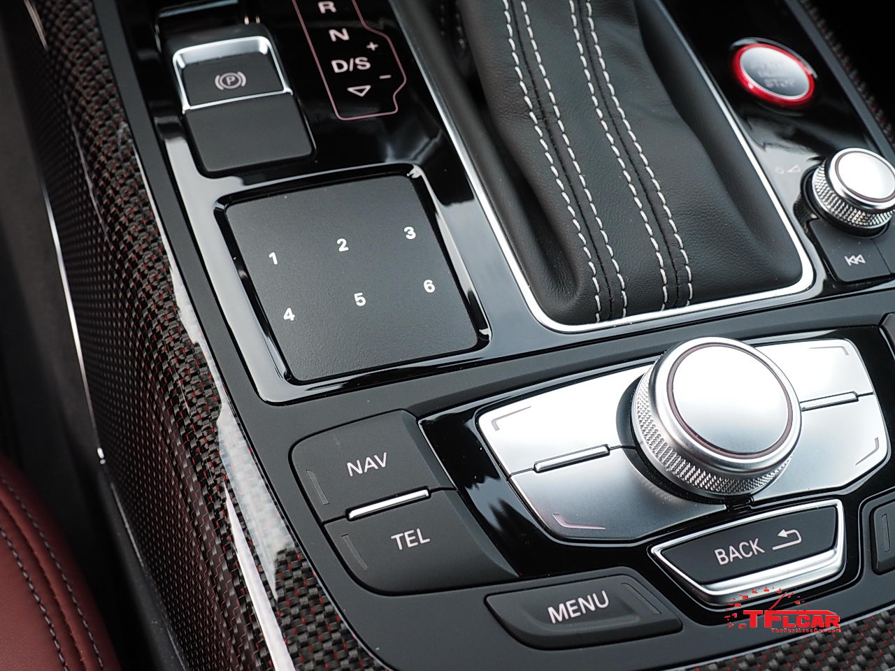 2016 Audi S7 MMI controls