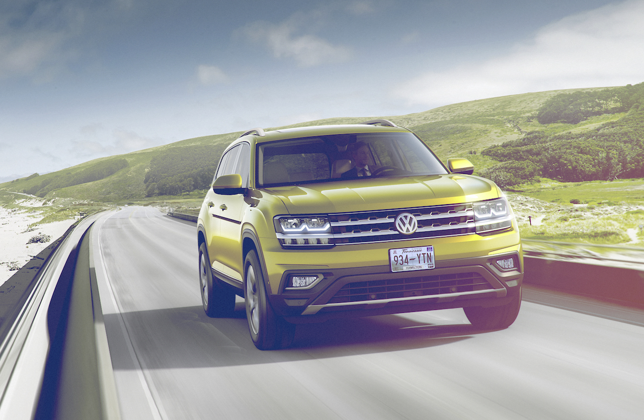 Live Debut Production 2018 VW Atlas ThreeRow SUV Is Finally Here TFLcar