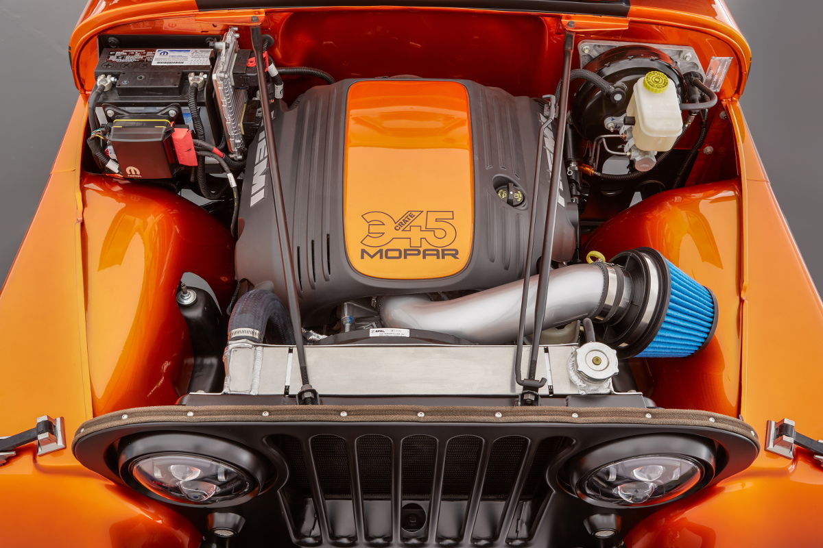 Mopar to offer HEMI crate engine kits for classic muscle cars SEMA 2016.