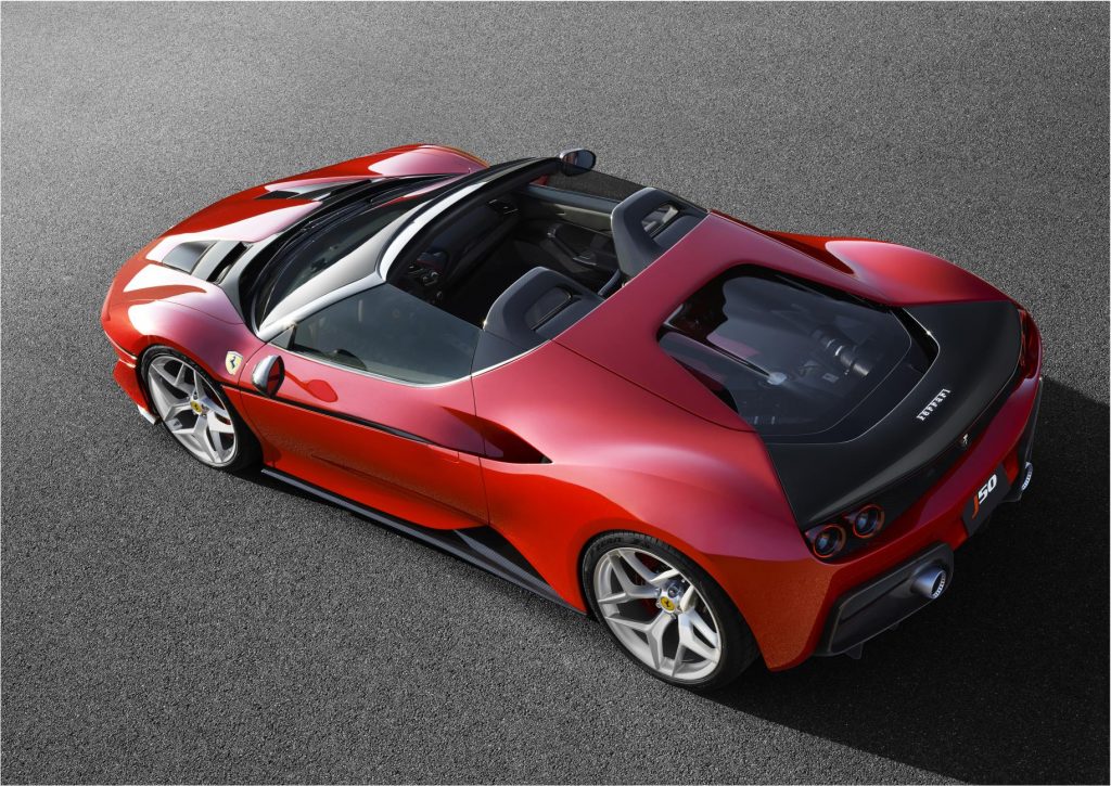 Ferrari J50 Targa Is A 680 Horsepower 488 Spider Just 10