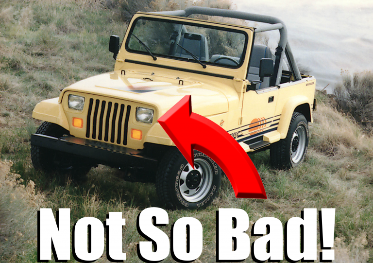 The Unwanted Wrangler Why Now is the Time to Buy a Square Headlight Jeep Wrangler YJ The Fast