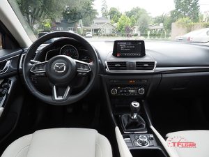 2017 Mazda3 interior