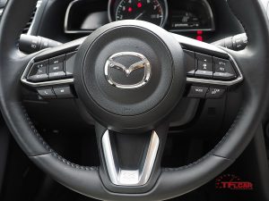 2017 Mazda3 steering wheel