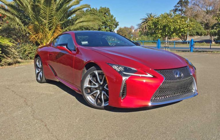 2018 Lexus LC500: Great Visual Drama, Weighs More than NX Crossover ...