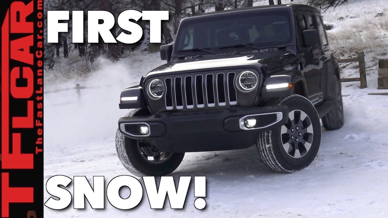 How Does The Jeep Wrangler JL Perform In the Snow? Find Out Right Here ...