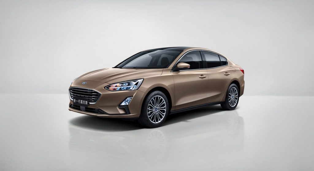 2019 Ford Focus four-door (Asian model pictured)