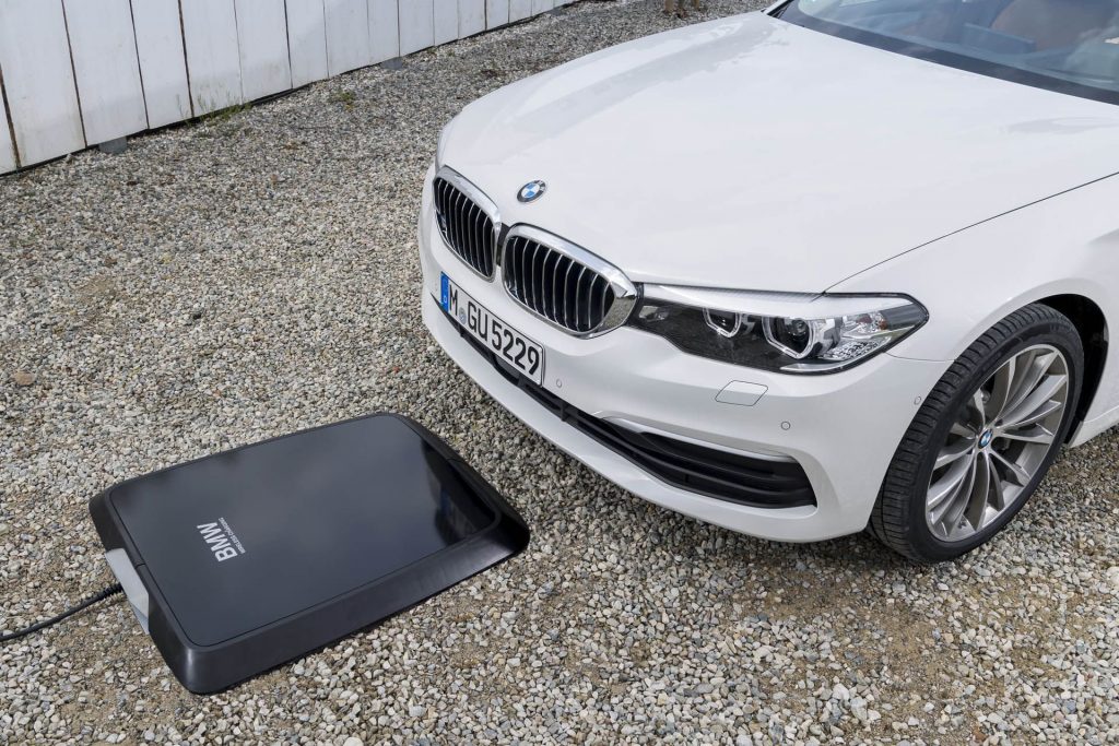 BMW GroundPad wireless charging