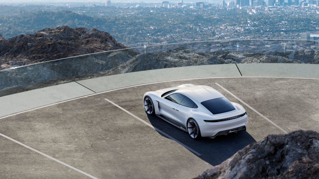Porsche Taycan - Formerly known as "Mission E" concept