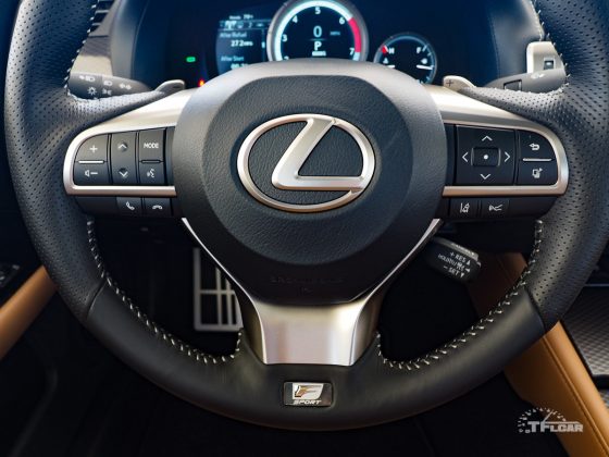steering wheel controls | 2018 Lexus GS 300 F Sport