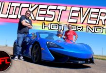 Does The 2020 McLaren 570S Spider Shatter The Hot Or Not Lap Record? Only One Way To Find Out!