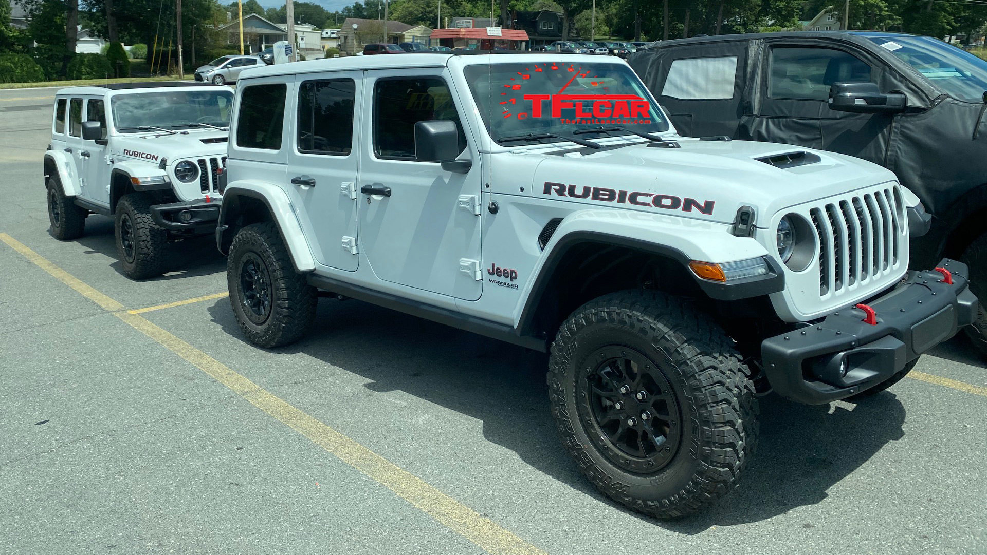 Spied: Jeep Wrangler 392 Caught Testing With The Upcoming Ram TRX - The  Fast Lane Car