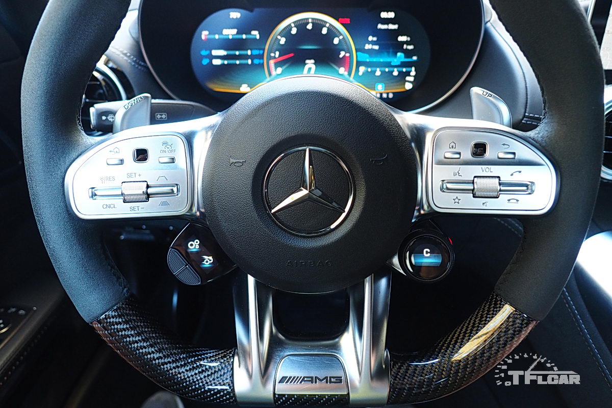 steering wheel controls mercedes-amg gt c coupe