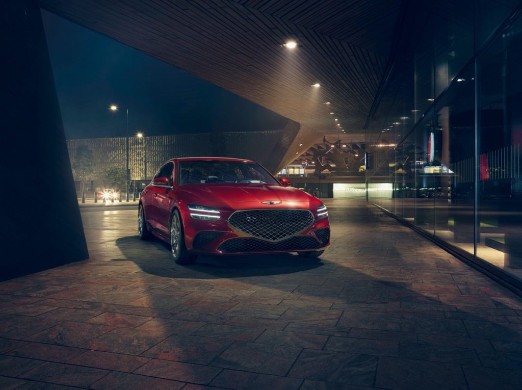 In Case You Were Wondering, The 2022 Genesis G70 Has A Drift Mode