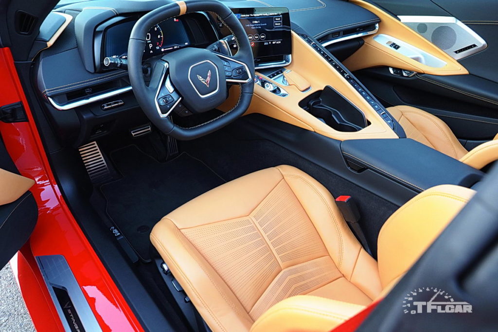 driver's seat of 2020 Chevrolet C8 Corvette Stingray