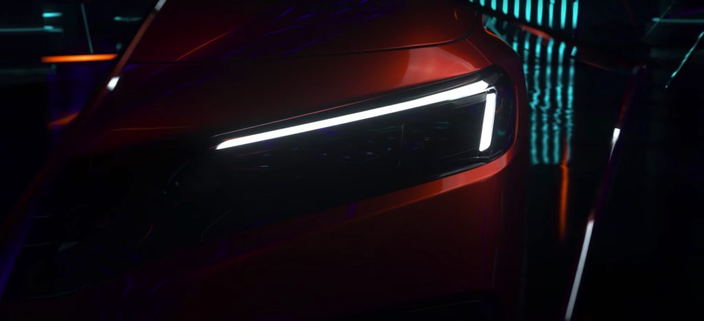 2022 Honda Civic teaser