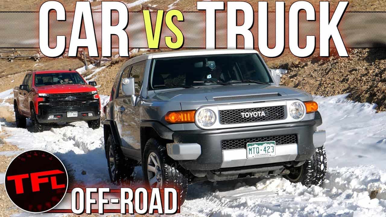 Video Car vs. Truck — Which Is Better OffRoad? TFLcar