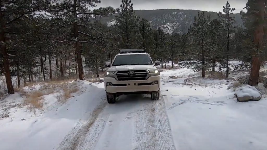 2021 Toyota Land Cruiser Heritage Edition - Off-Road SUVs in the snow