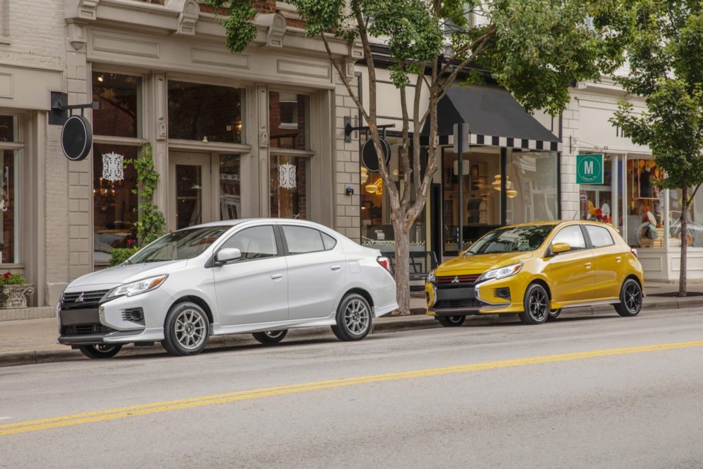 2021 Mitsubishi Mirage Gets A Fresh Face, New Tech And A Price Hike