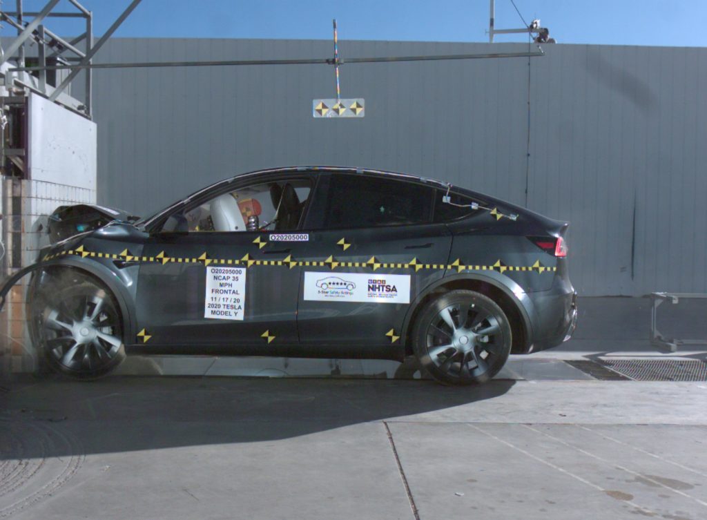 Safety News: Latest Tesla Model Y Nets 5-Star Score In NHTSA Crash Tests