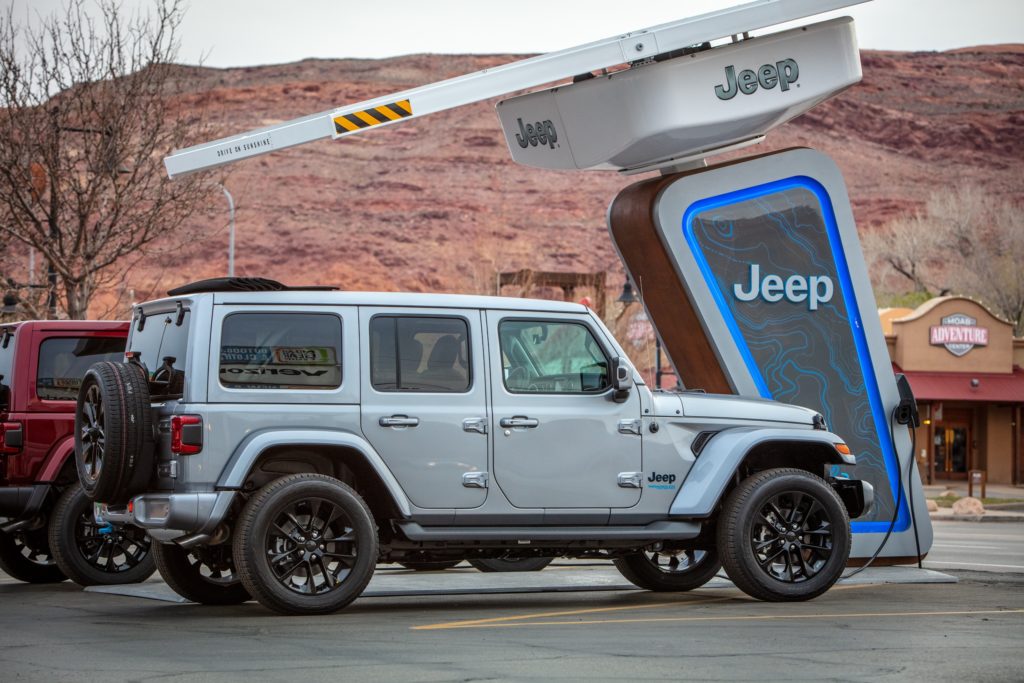 Jeep Charging Stations - 4xe Announcement