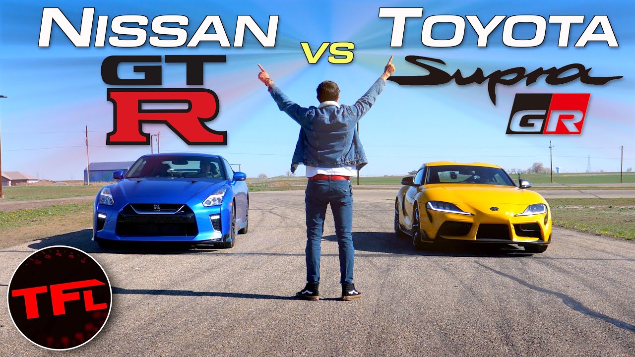 Drag Race! Is The New Toyota Supra Really Quicker Than A Nissan GTR