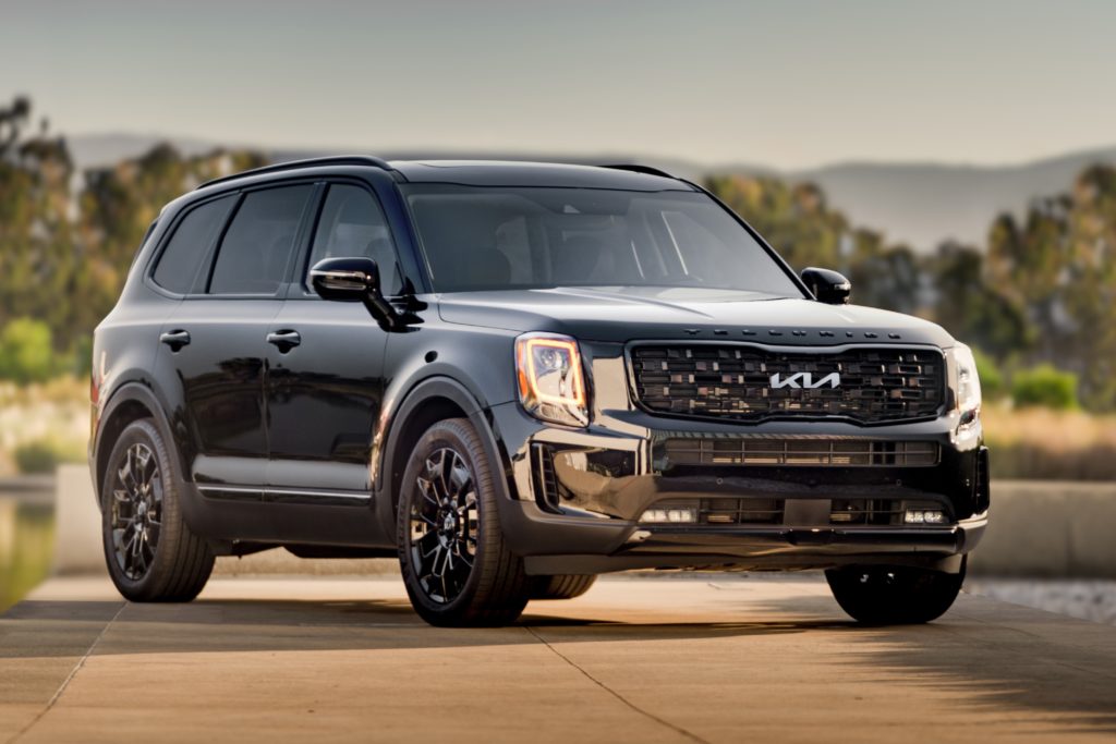 2022 Kia Telluride Nightfall Edition — These 16 Cars And Trucks Now Cost MORE Used Than When They Were New: Study