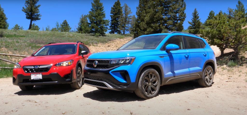 Subaru Crosstrek vs Volkswagen Taos Off-Road