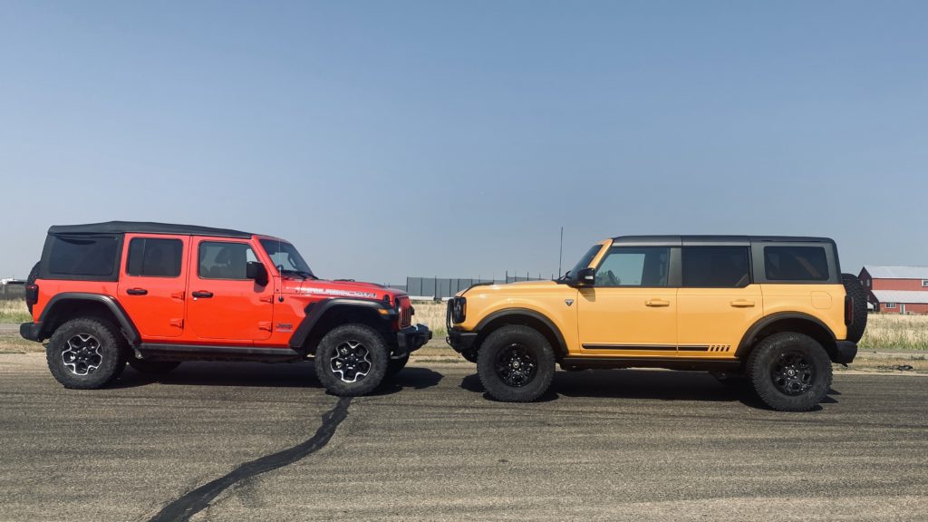 Ford Bronco vs. Jeep Wrangler Drag Race One Of Them Gets ANNIHILATED