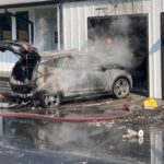 If You Own A Chevy Bolt, GM Strongly Recommends You Park At Least 50 Feet From Other Cars: Recall Update Chevy Bolt after fire