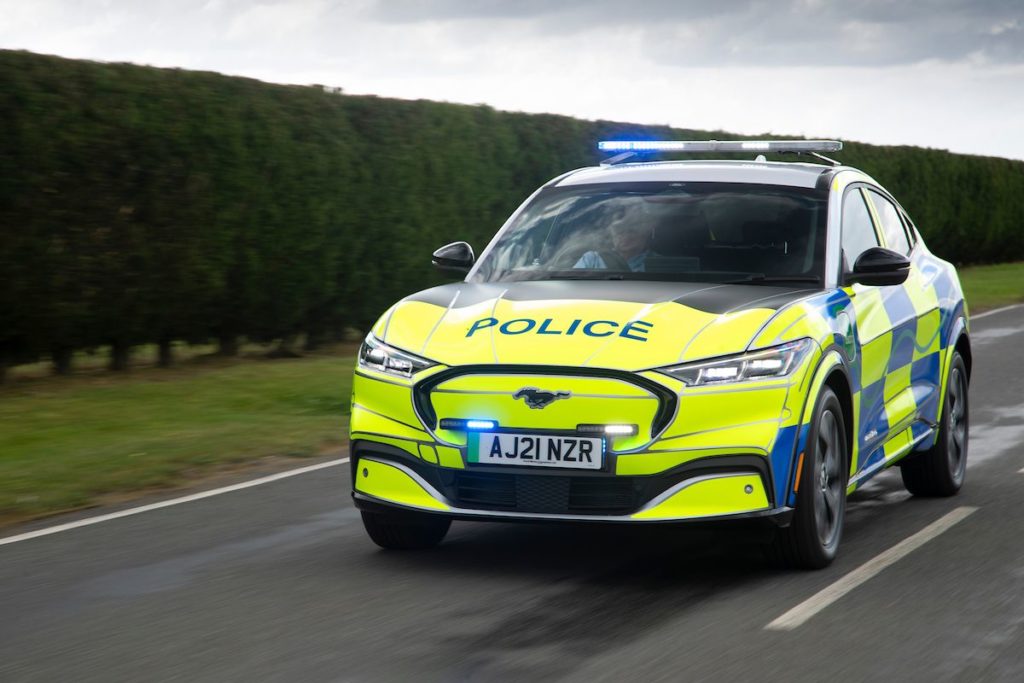 Britons May See This Ford Mustang Mach-E Police Car Hit Their Roads (Eventually) — Check It Out!