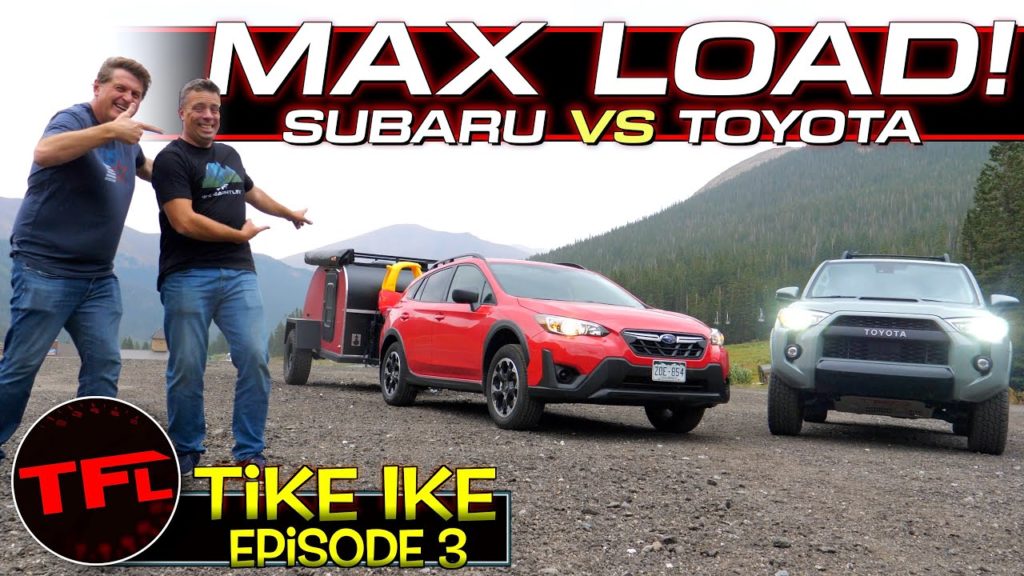Video: The Toyota 4Runner and Subaru Crosstrek Take on the World's TOUGHEST Towing Test!