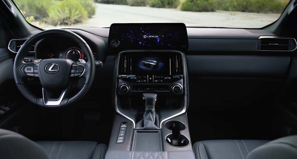 2022 Lexus LX 600 Ultra Luxury — interior