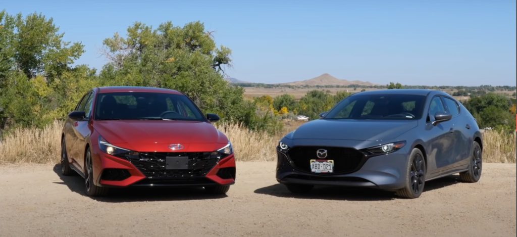 Hyundai Elantra N vs Mazda3